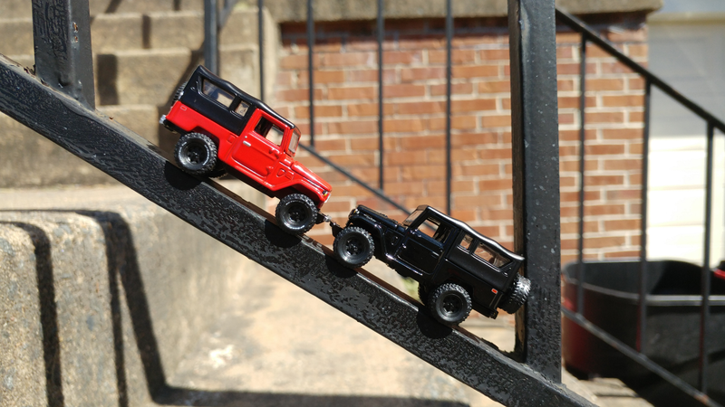 Illustration for article titled Car Week Day 1: RED Toyota FJ43
